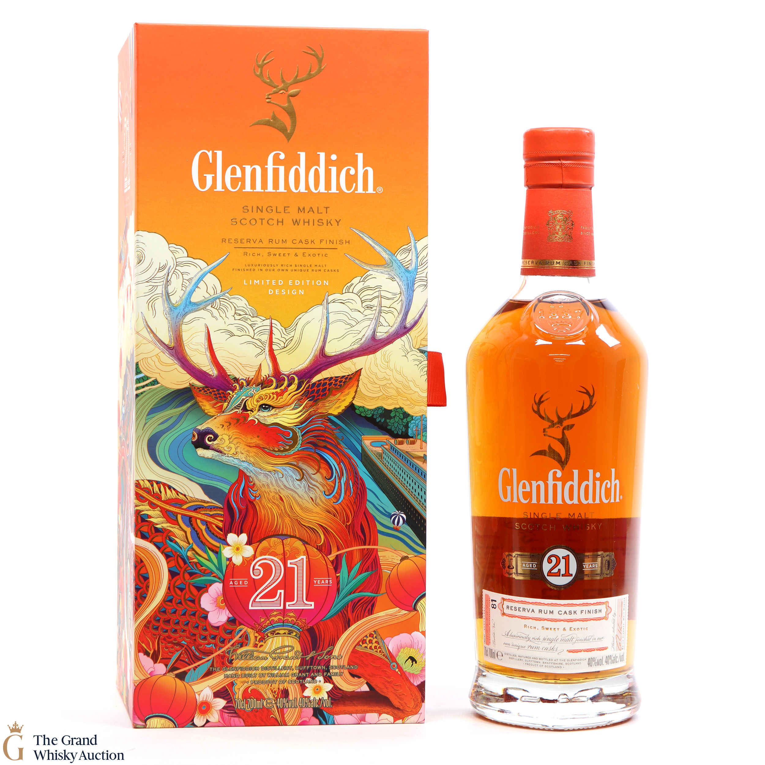 Glenfiddich Year Old Gran Reserva Rum Cask Limited Edition