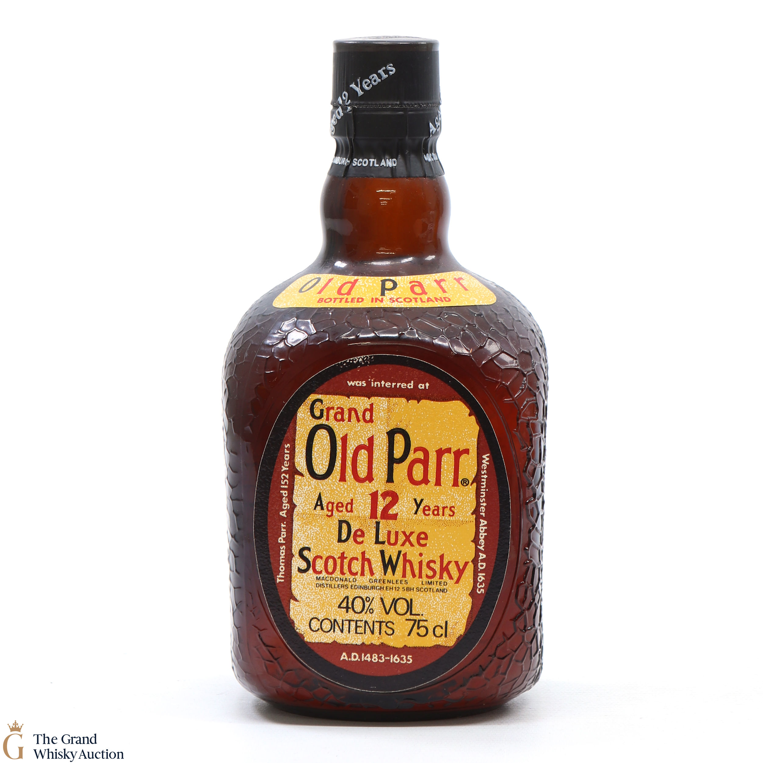 Grand Old Parr 12 Year Old 75cl Auction The Grand Whisky Auction