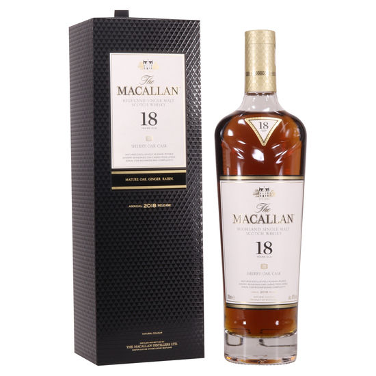 Macallan - 18 Year Old Sherry Oak (2018) Auction | The Grand