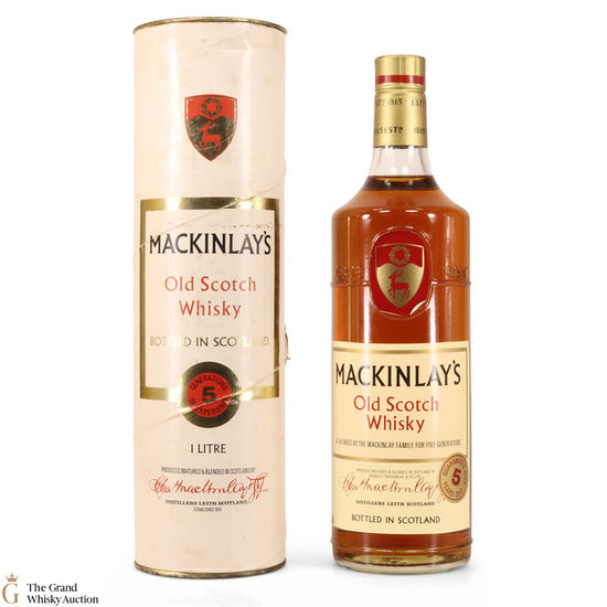 Mackinlay's - 5 Year Old Scotch Whisky 1980s (1L) Auction | The