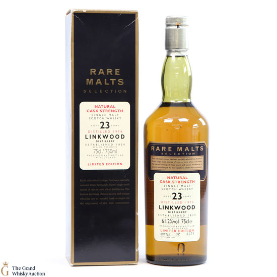 Linkwood - 23 Year Old - Rare Malts (61.2%) Auction | The Grand Whisky  Auction