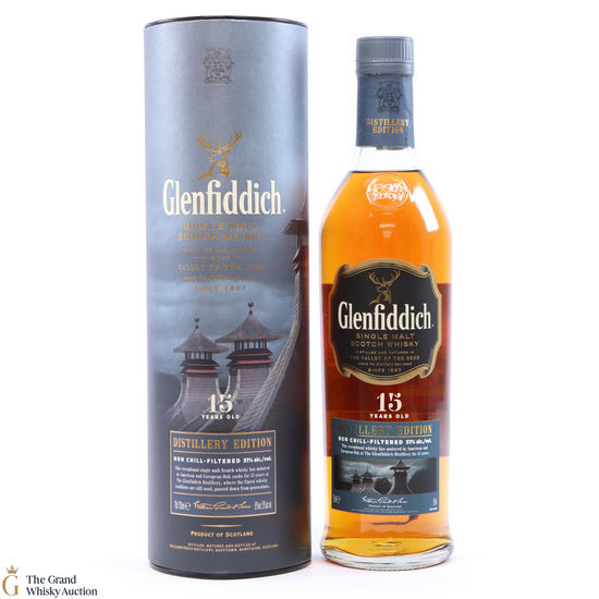 Glenfiddich 15 Year Old Distillery Edition Auction The Grand Whisky Auction