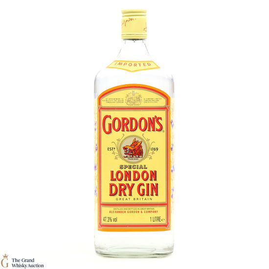 Gordon's London Dry Gin : Buy from The Whisky Exchange