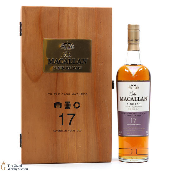 Macallan - 17 Year Old - Fine Oak Gift Set Auction | The Grand