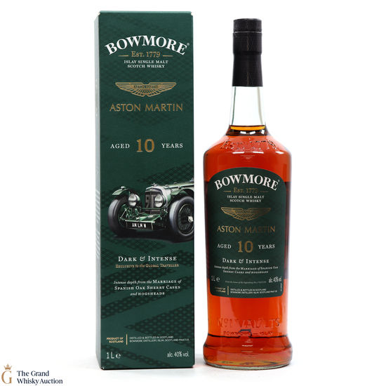 Bowmore - 10 Year Old - Aston Martin 1L Auction | The Grand Whisky