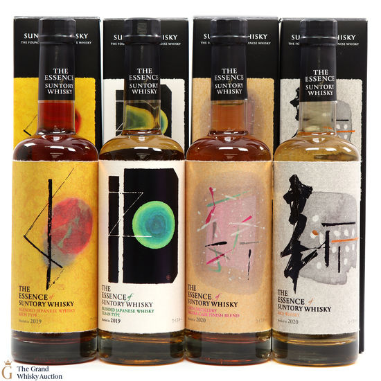 The Essence of Suntory - Japanese Whisky x4 Auction | The Grand