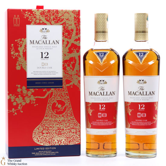 Macallan - 12 Year Old - Fine Oak - Year of the Pig (2 x 70cl