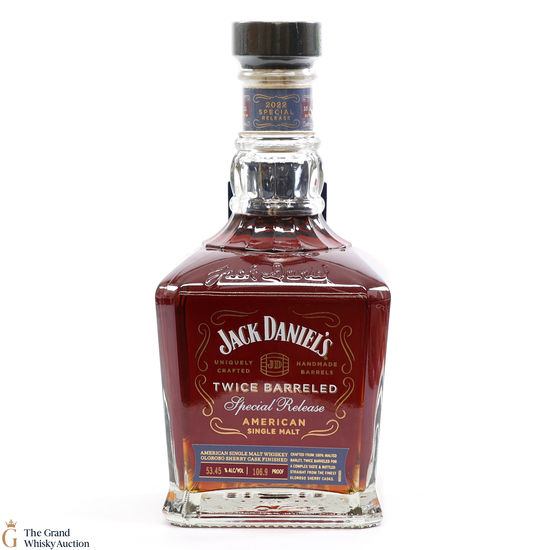 Jack Daniel's - Twice Barreled - Limited Edition 2022 (53.45% ABV ...