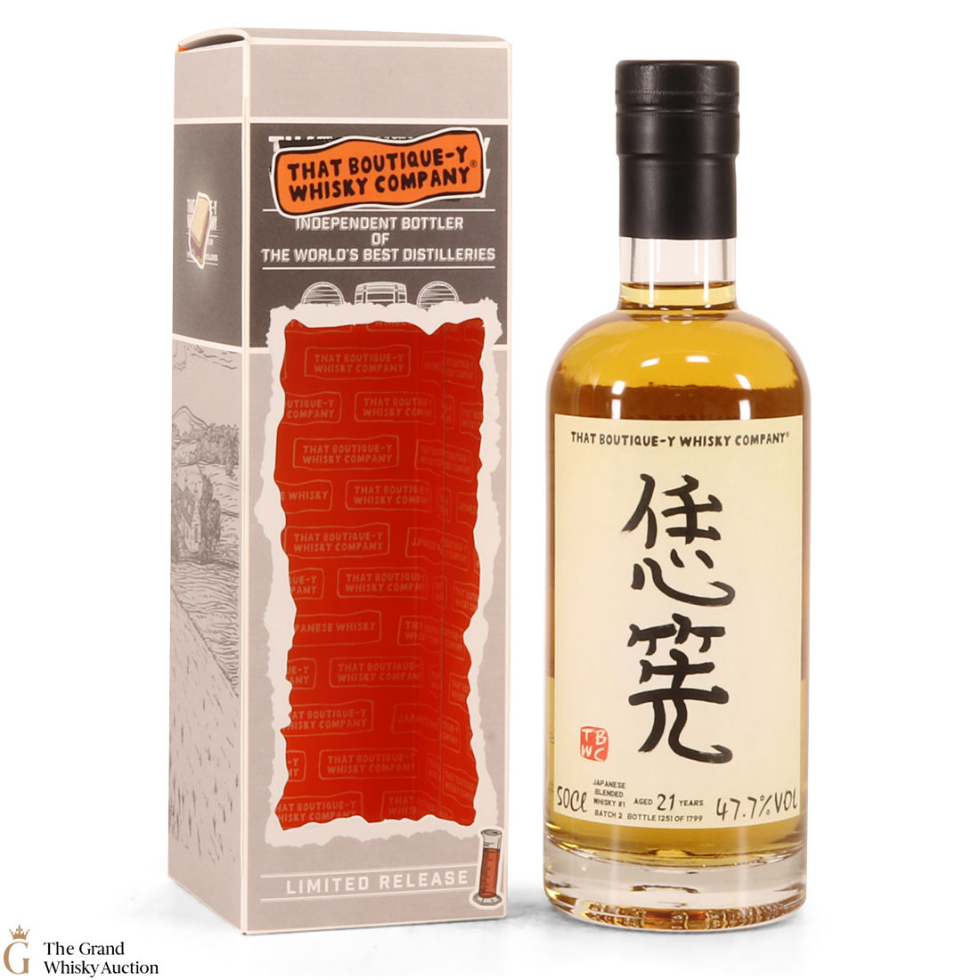 Japanese Blended Whisky #1 - 21 Year Old - That Boutique-y Whisky Co ...