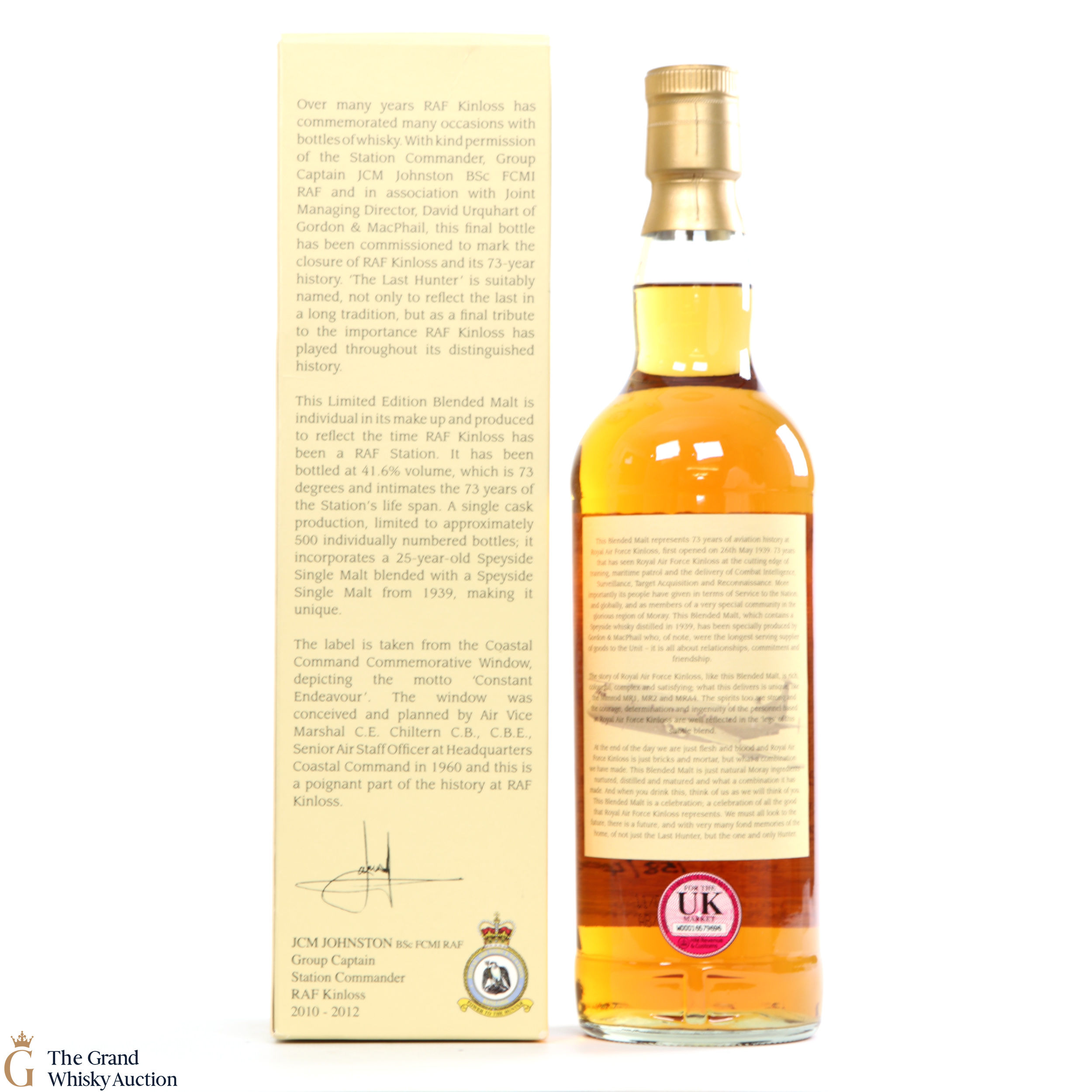 The Last Hunter 25 Year Old Speyside Blend Auction The Grand Whisky Auction