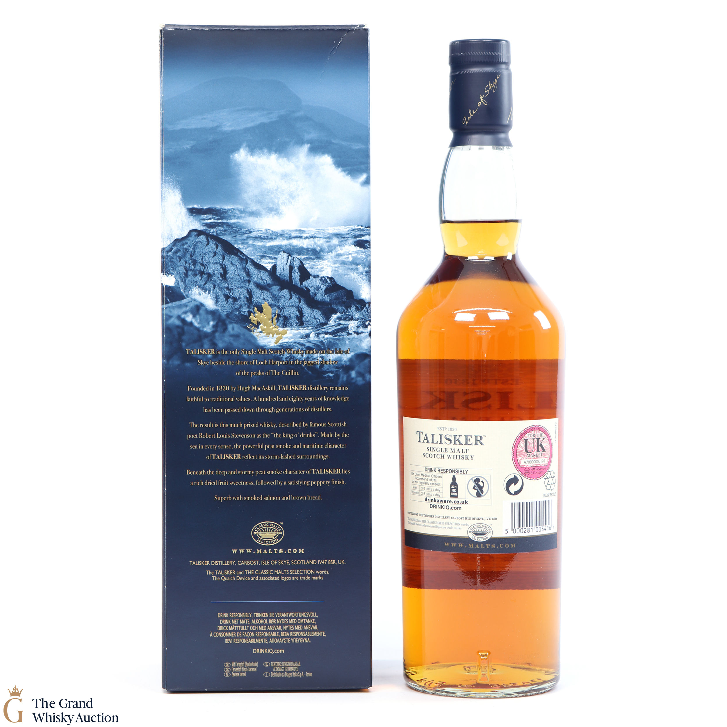 Talisker 10 Year Old Auction The Grand Whisky Auction