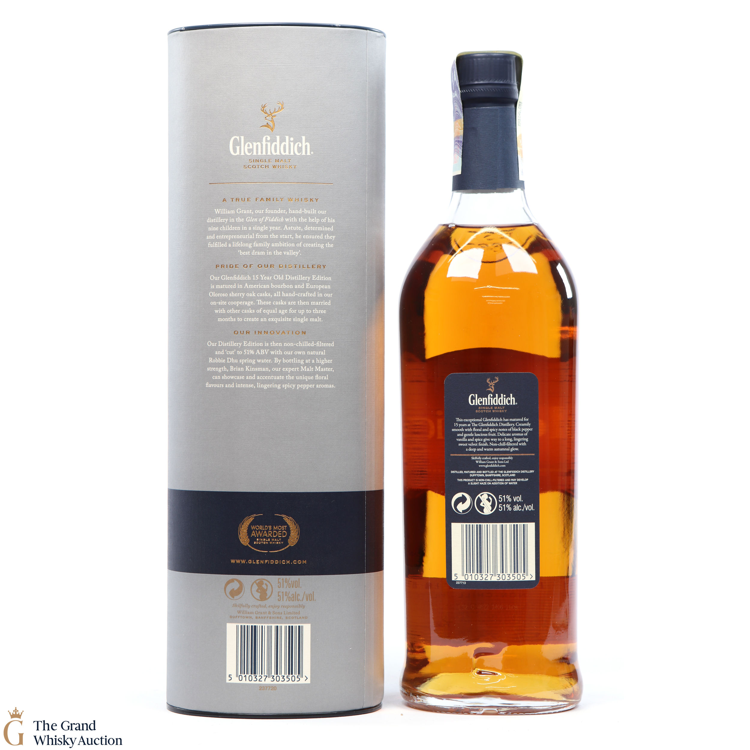 Glenfiddich 15 Year Old Distillery Edition 1l Auction The Grand Whisky Auction