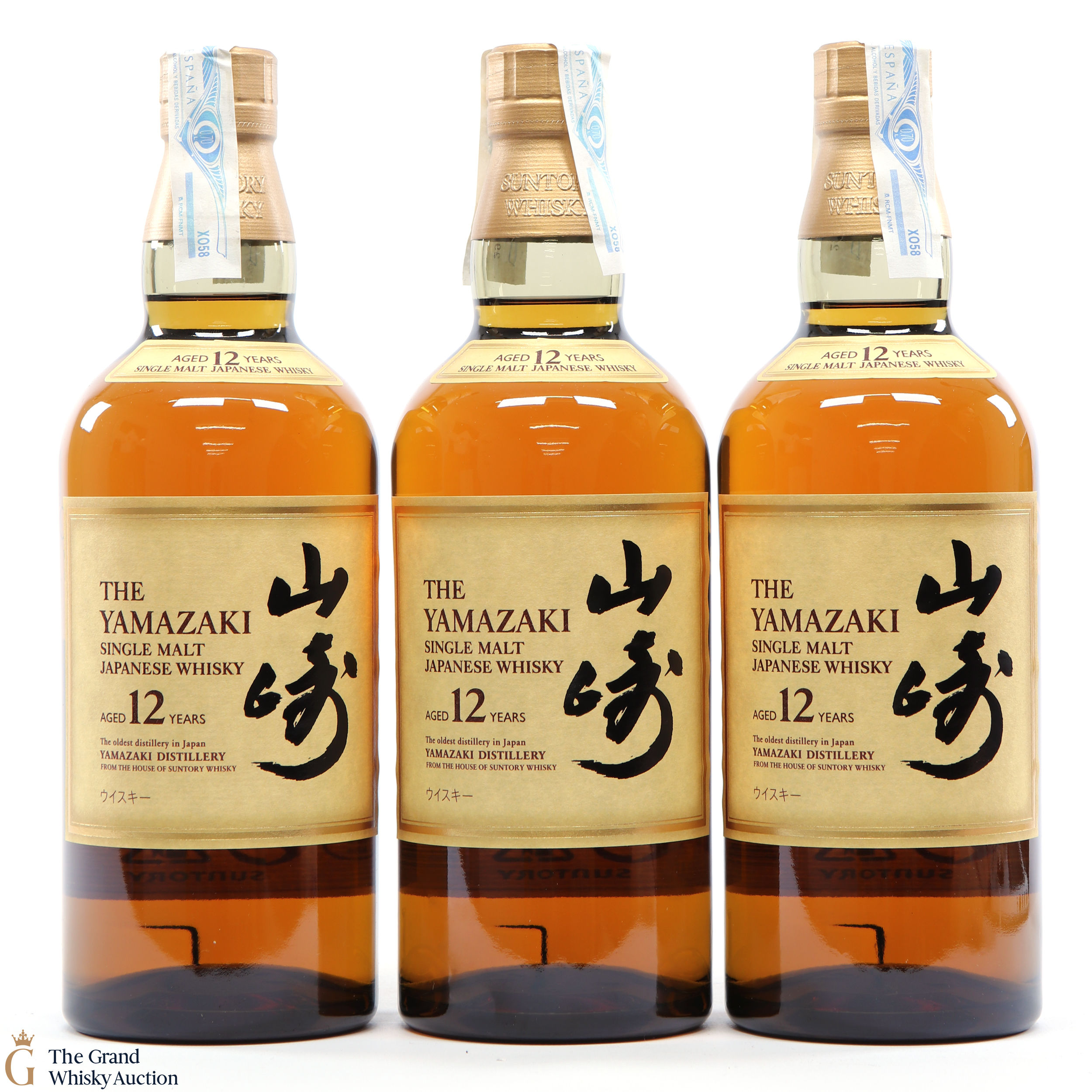 Yamazaki 12 Year Old X3 Auction The Grand Whisky Auction