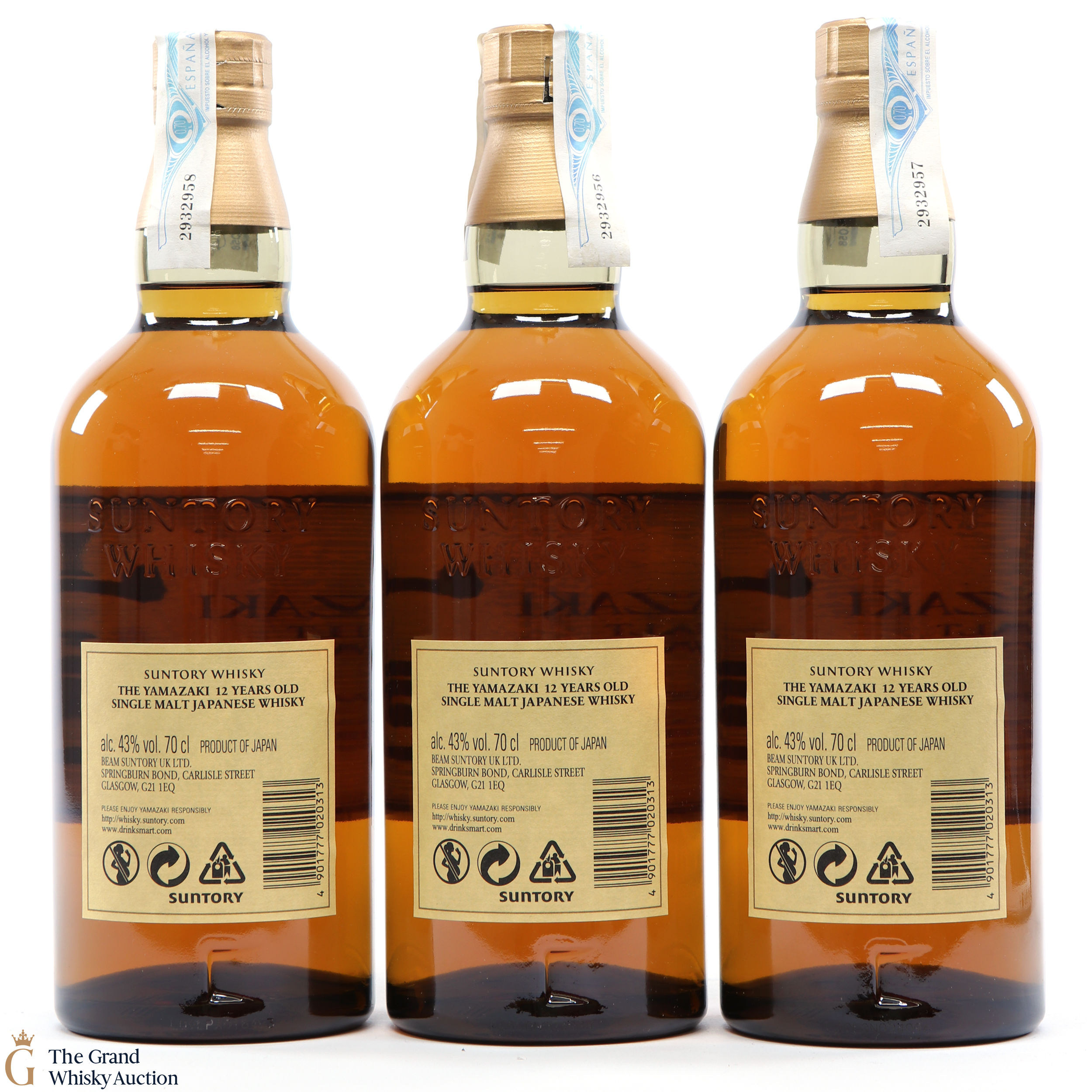 Yamazaki 12 Year Old X3 Auction The Grand Whisky Auction