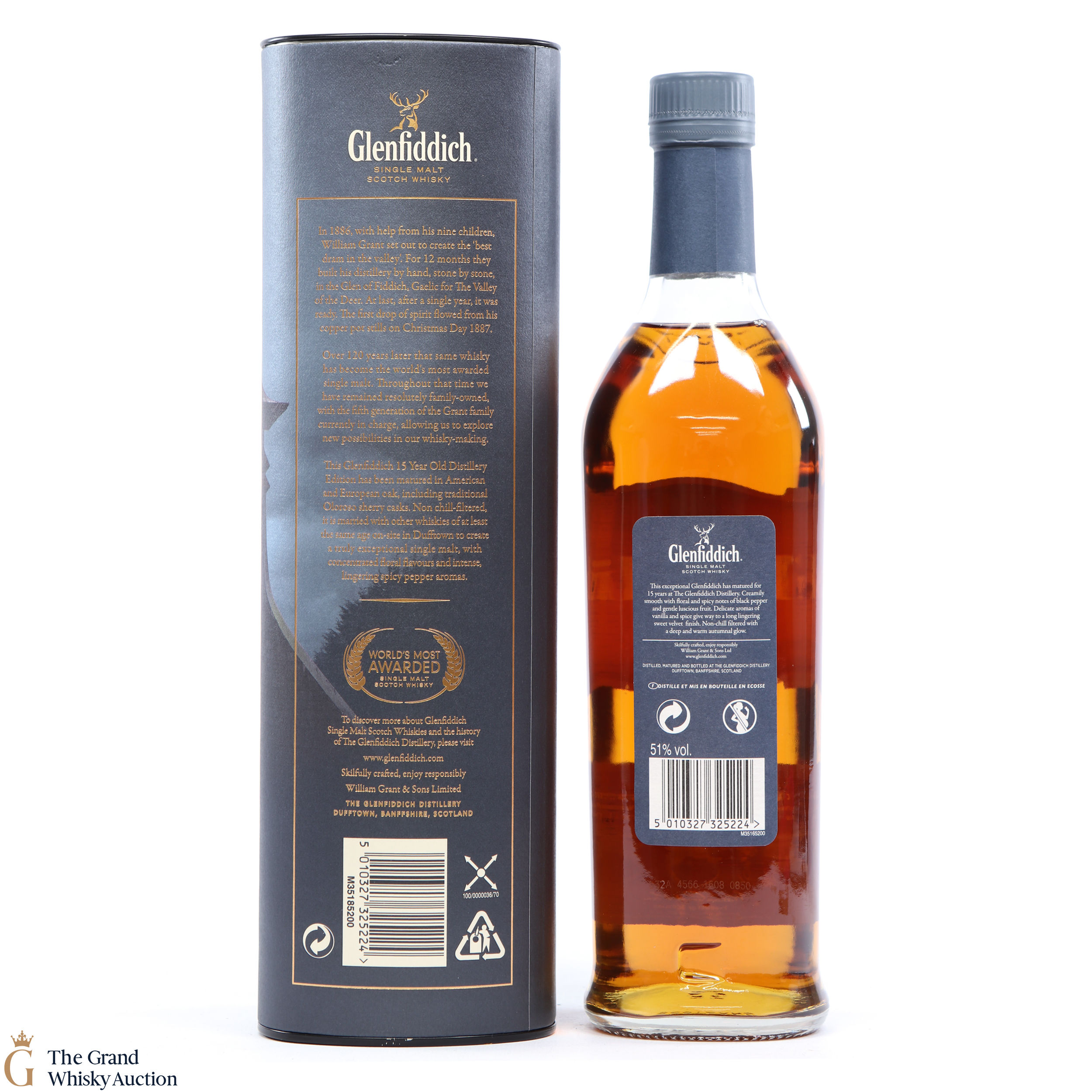 Glenfiddich 15 Year Old Distillery Edition Auction The Grand Whisky Auction