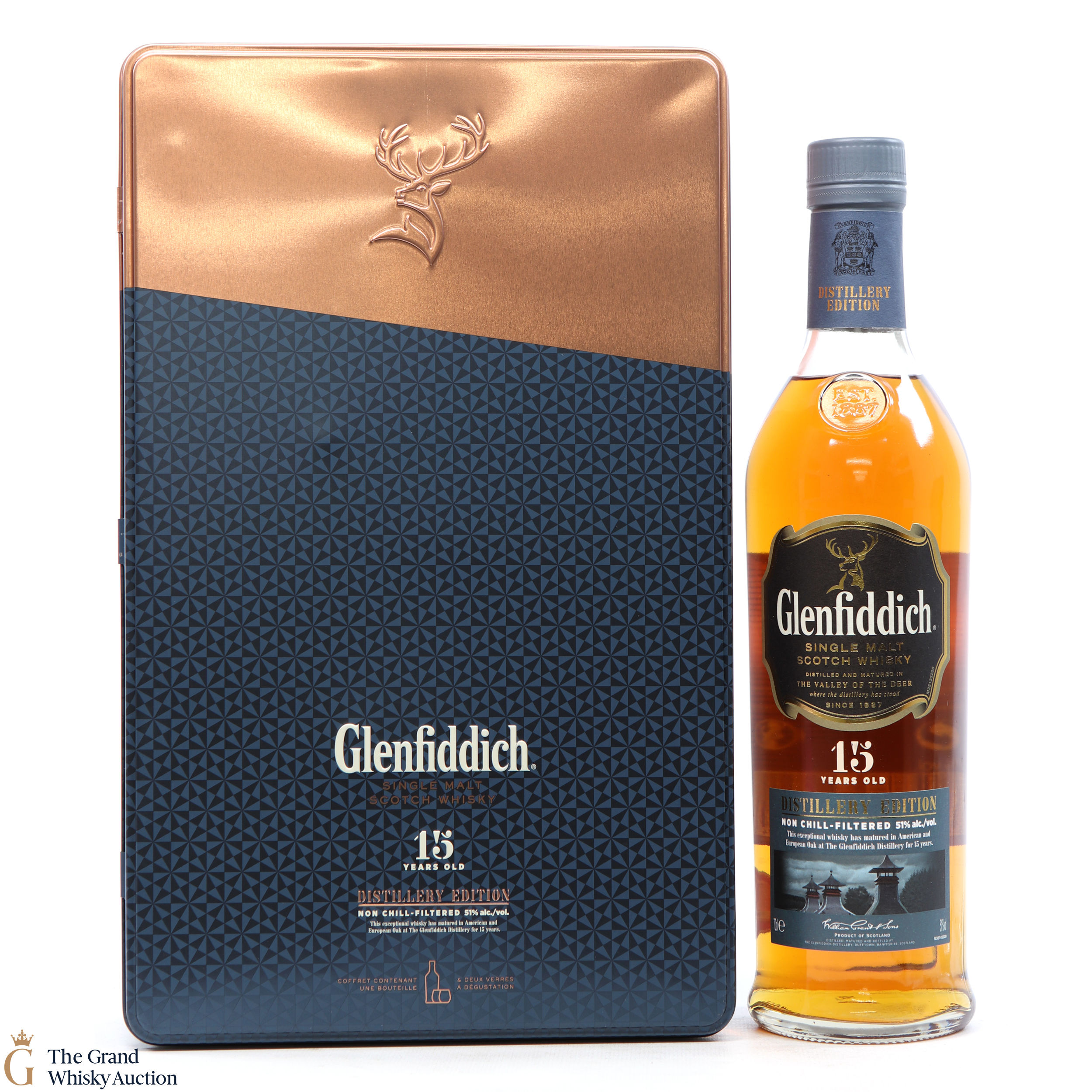 Glenfiddich 15 Year Old Distillery Edition Glasses Auction The Grand Whisky Auction