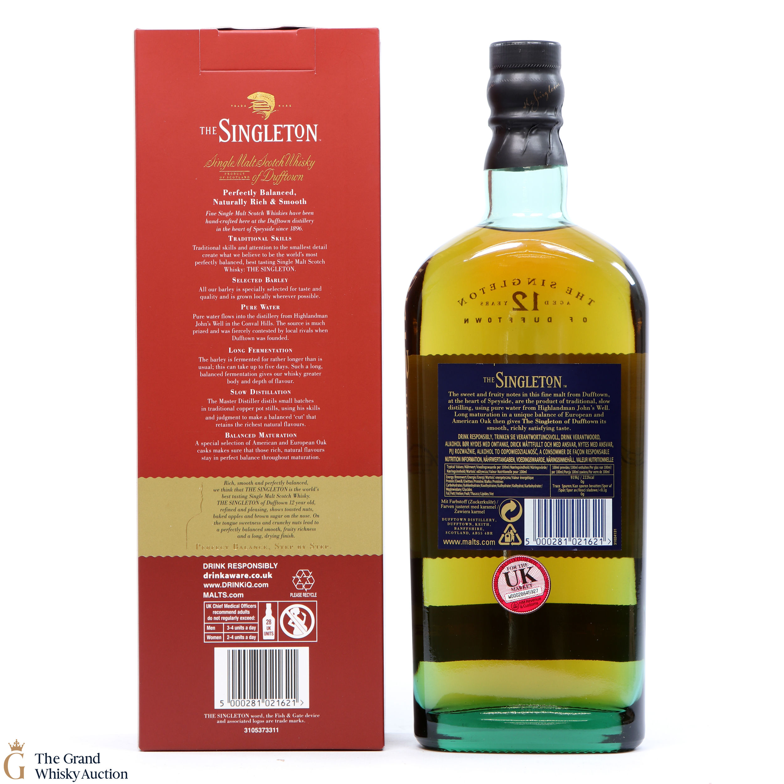 The Singleton Of Dufftown 12 Year Old Auction The Grand Whisky Auction