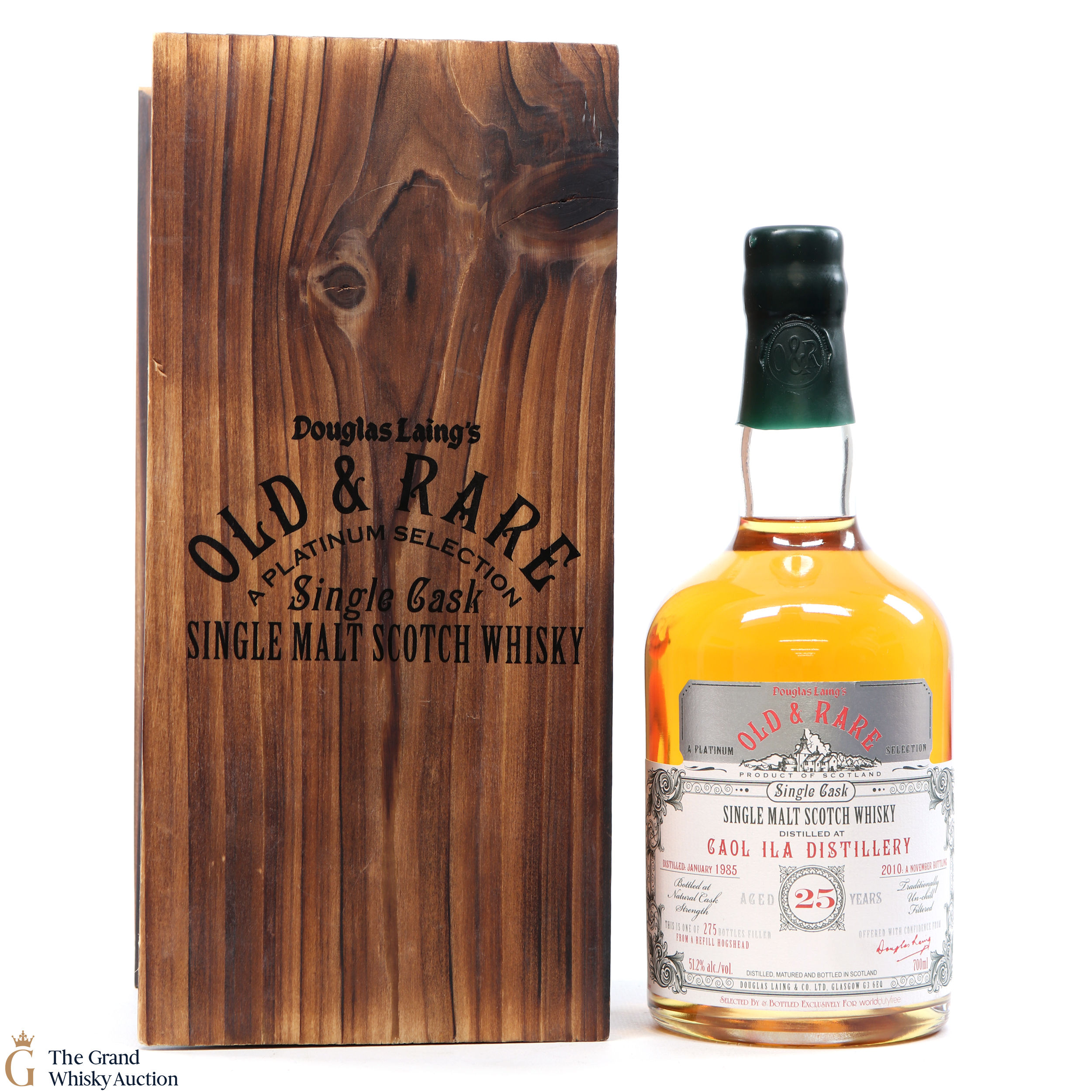 Caol Ila 25 Year Old 1985 Old Rare Platinum Selection Auction The Grand Whisky Auction