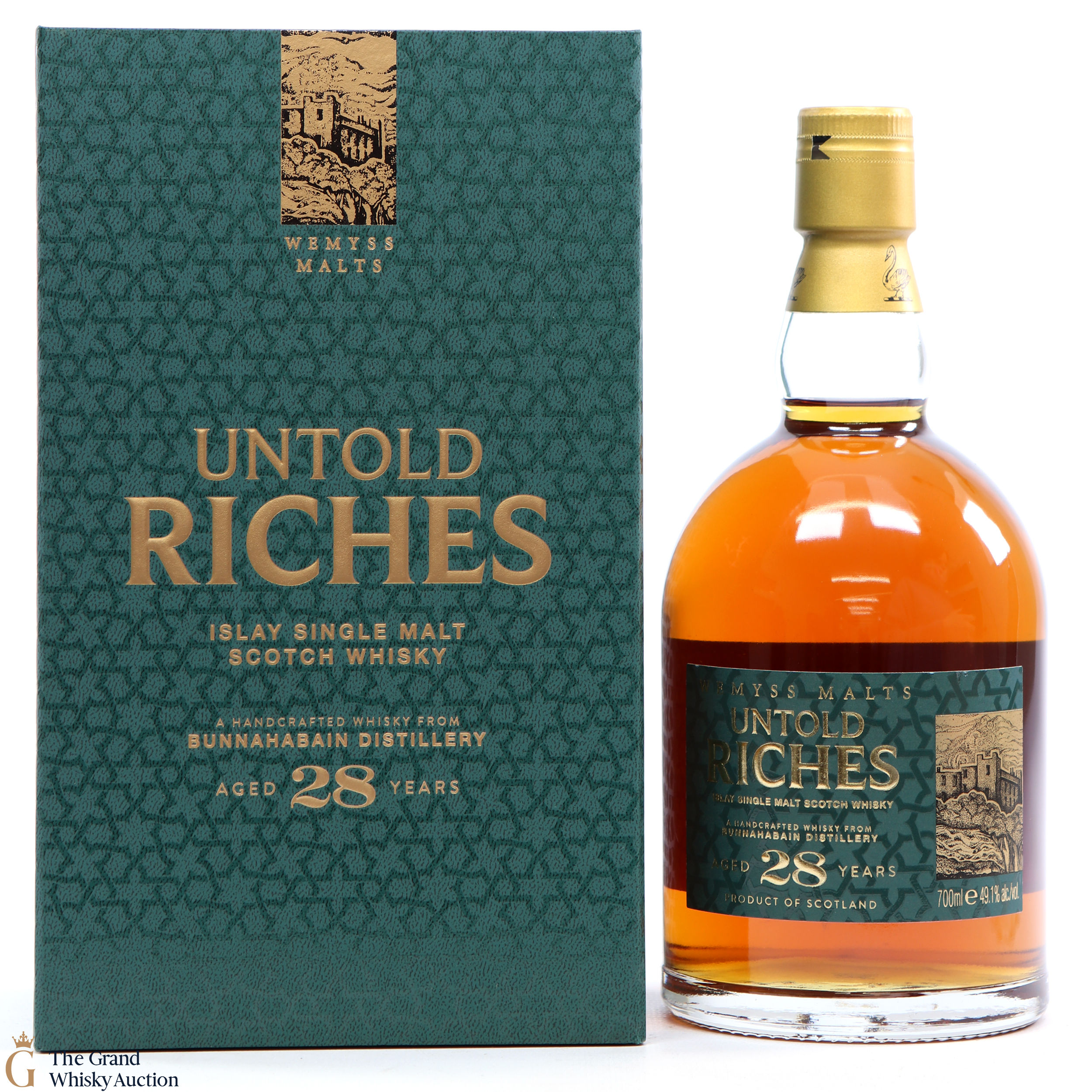 Bunnahabhain 28 Year Old Wemyss Malts Untold Riches Auction The Grand Whisky Auction