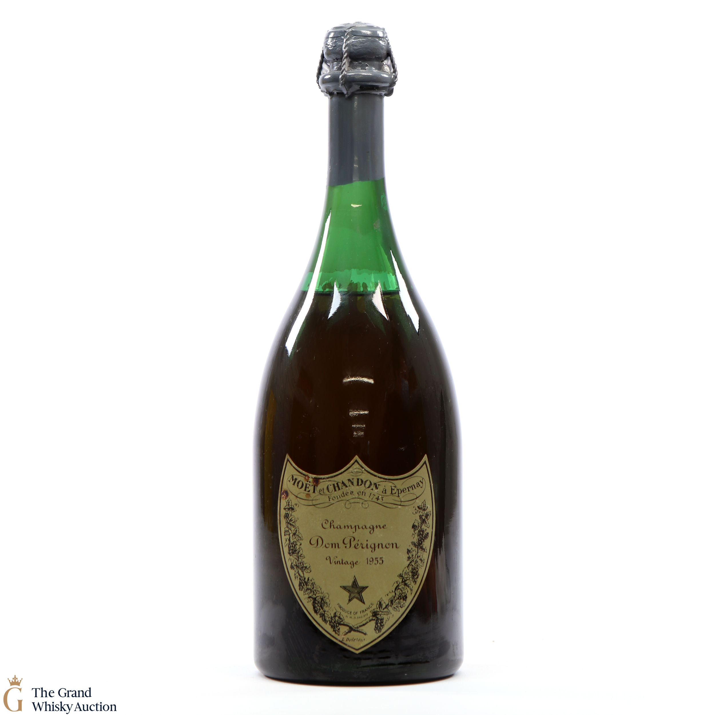 Dom Perignon - Brut Vintage 1955 Champagne Auction | The Grand Whisky ...