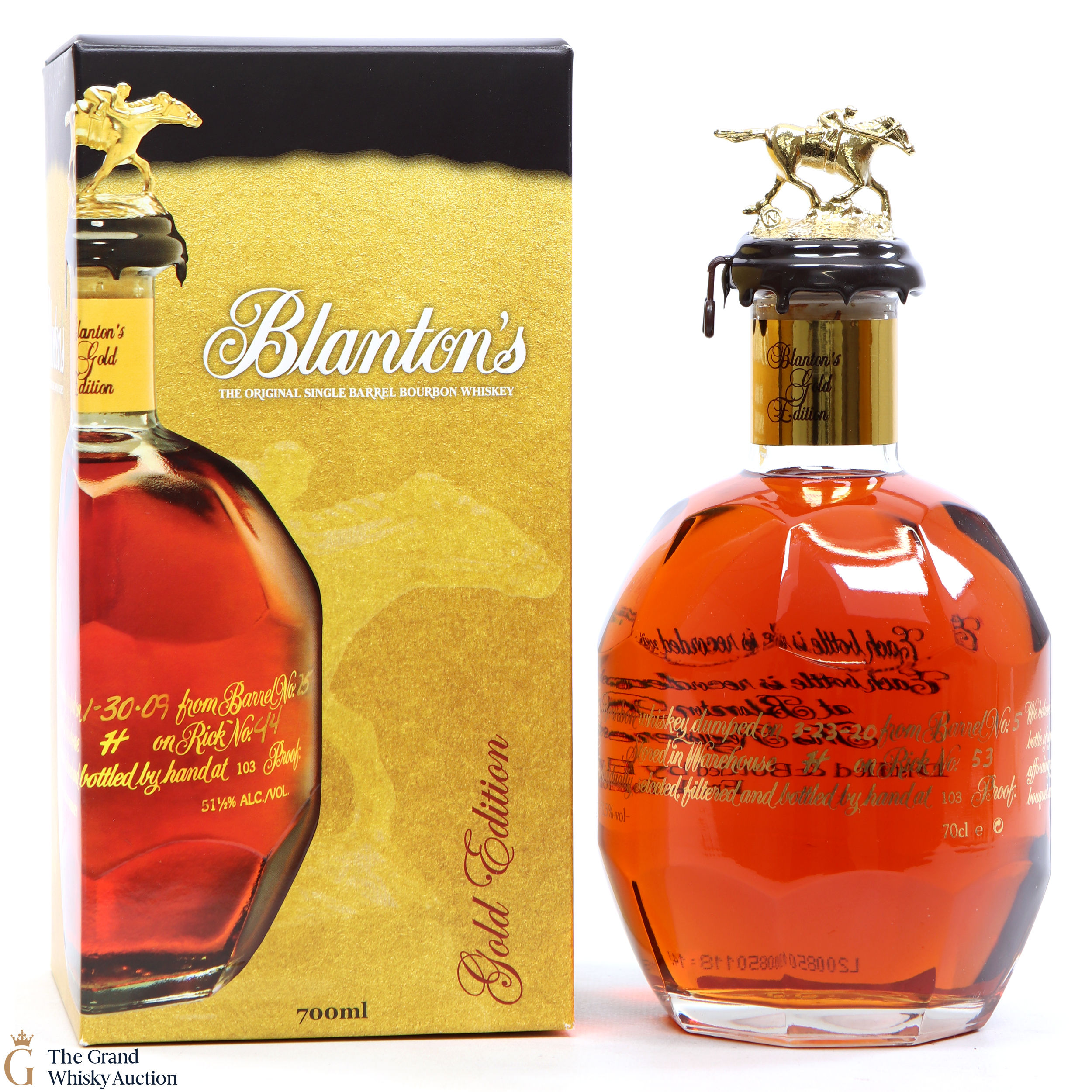 Blanton's Single Barrel Gold Edition Auction The Grand Whisky Auction