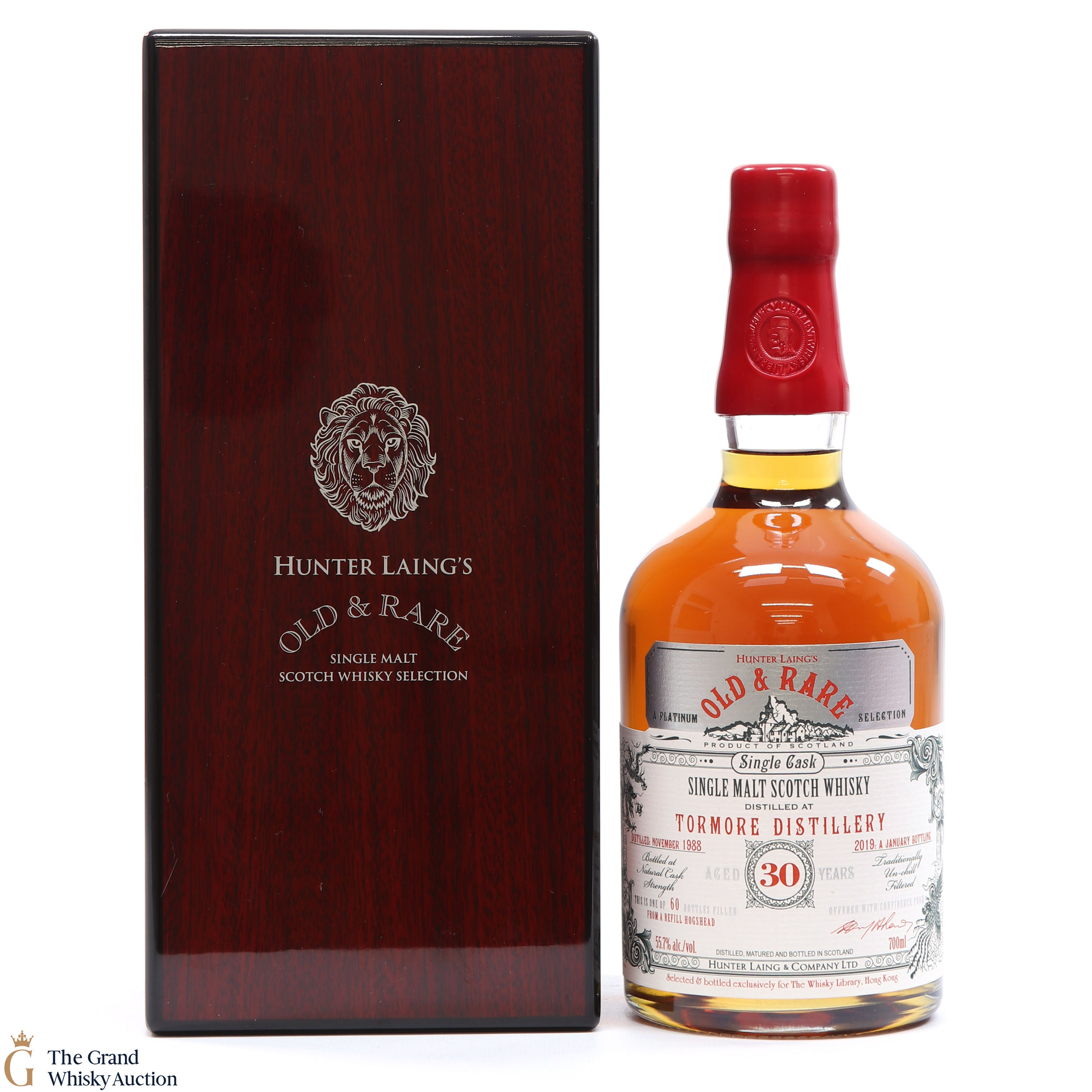 Tormore 30 Year Old 1988 Old & Rare Platinum Selection Auction The