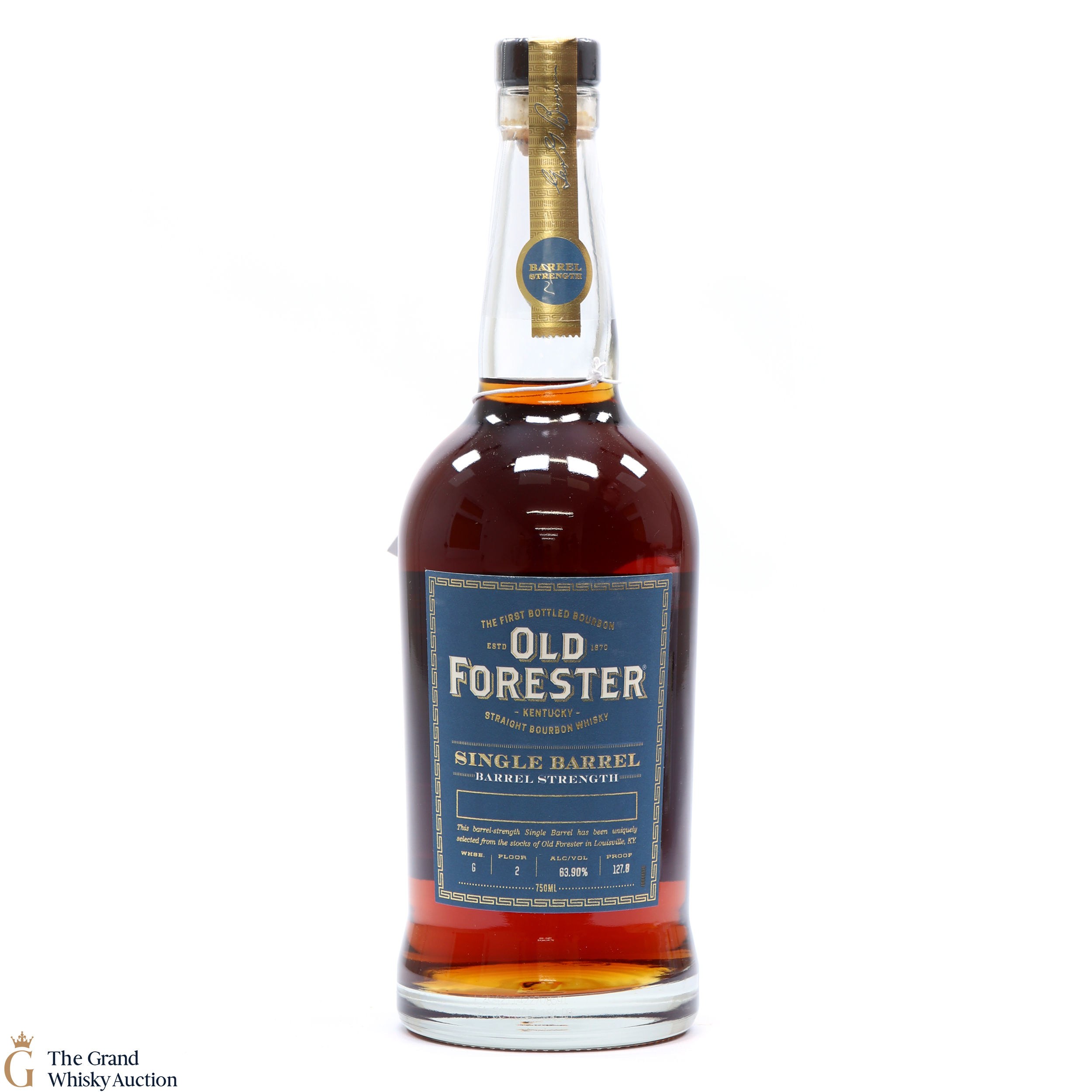 Old Forester - Single Barrel Strength Auction | The Grand Whisky Auction