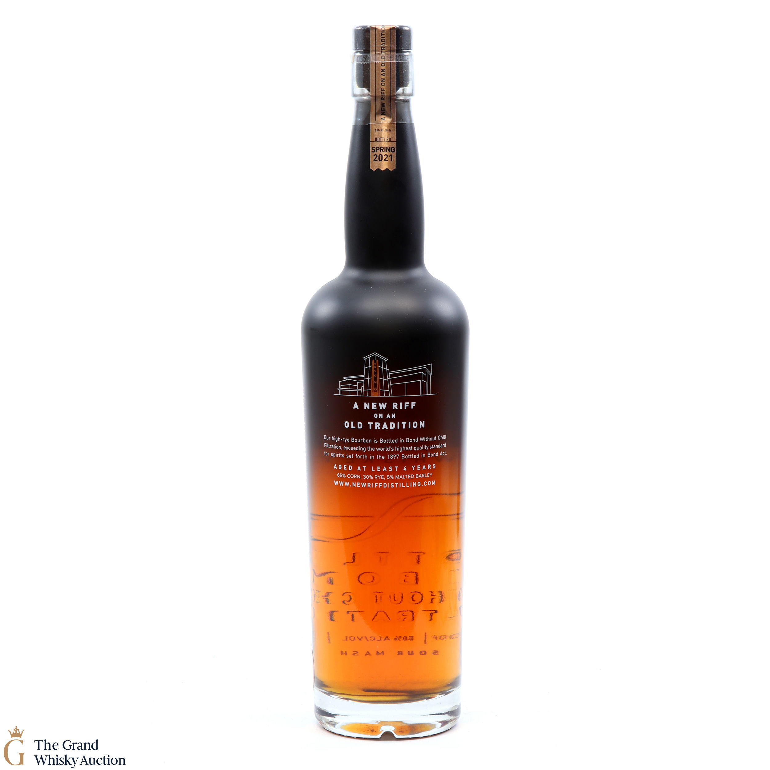 New Riff - Kentucky Straight Bourbon 75cl Auction | The Grand Whisky ...