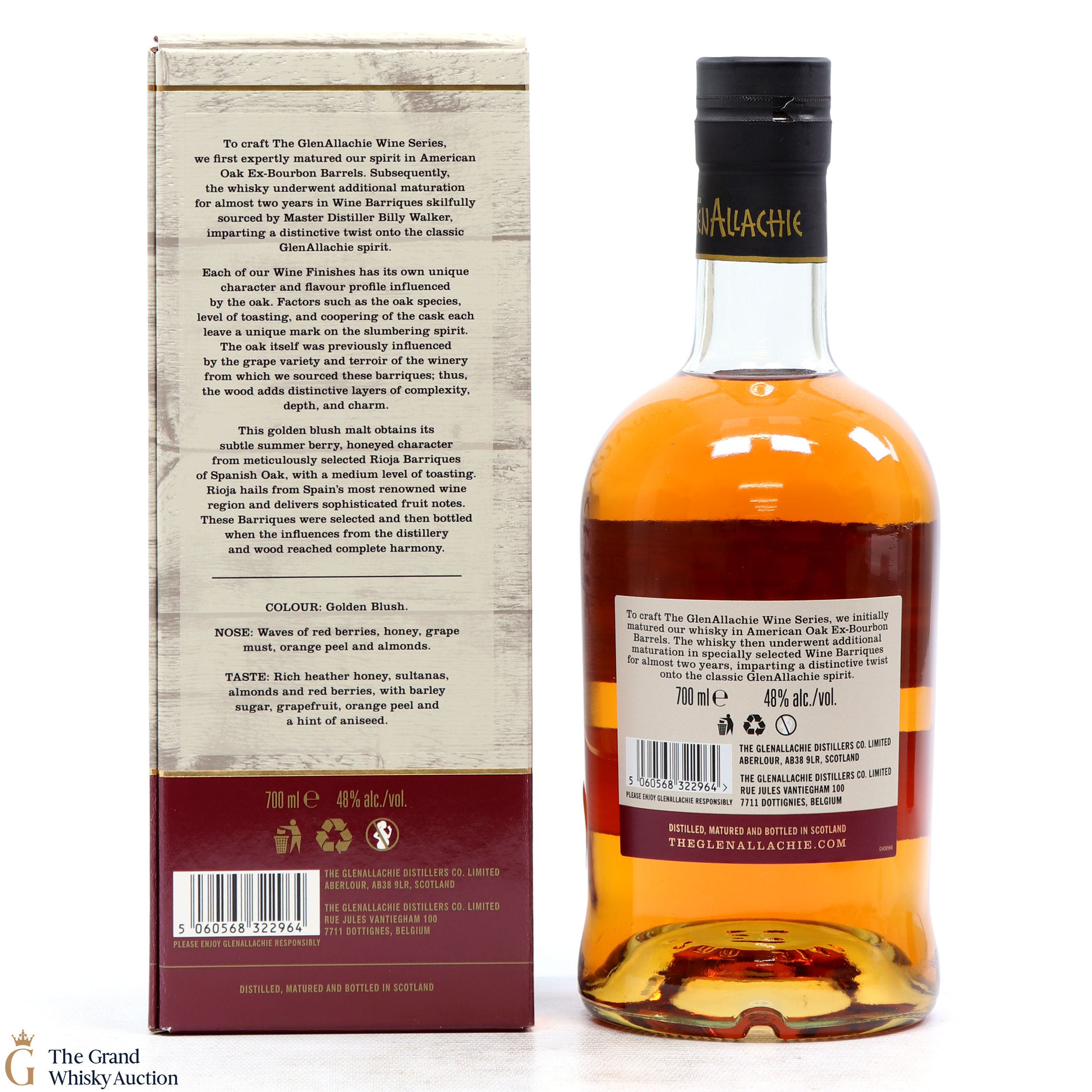 Glenallachie 13 Year Old Madeira Wood Finish Auction The Grand Whisky Auction 