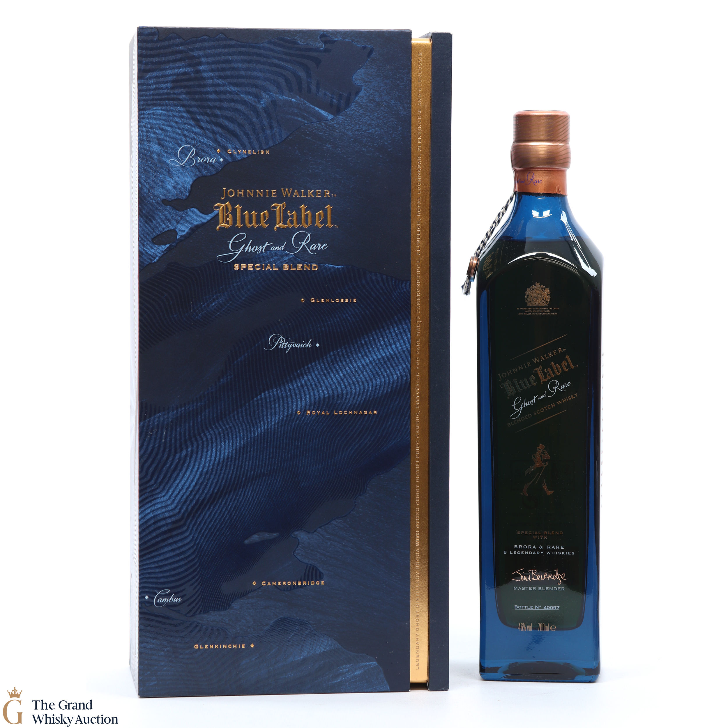 Johnnie Walker Blue Label Ghost And Rare Brora Auction The Grand Whisky Auction 5359