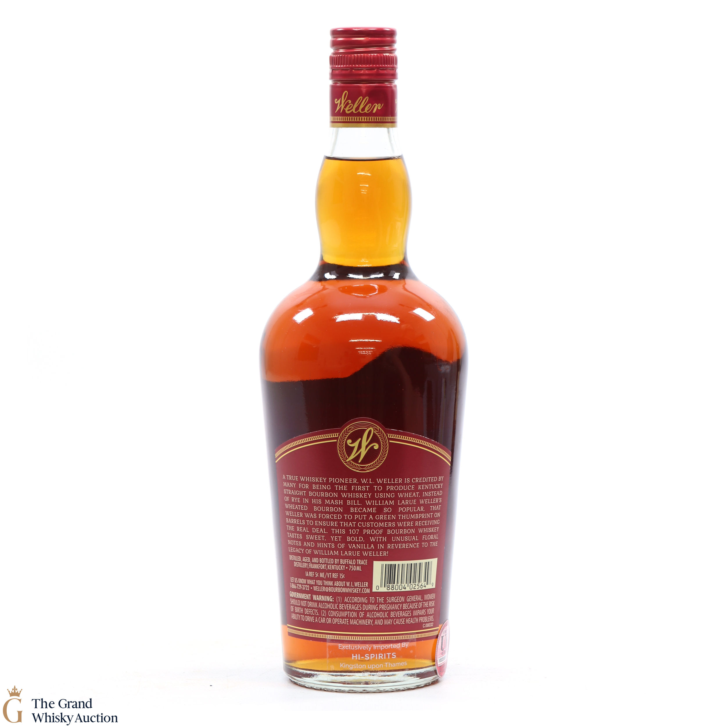 W.L. Weller - Wheated Bourbon Antique 107 75cl Auction | The Grand ...