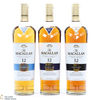 Macallan - 12 DC, 12 SO, & 12 TC Limited Edition Tins (3 x 70cl) Thumbnail