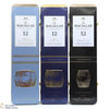 Macallan - 12 DC, 12 SO, & 12 TC Limited Edition Tins (3 x 70cl) Thumbnail