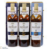 Macallan - 12 DC, 12 SO, & 12 TC Limited Edition Tins (3 x 70cl) Thumbnail