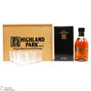 Highland Park - 12 Year Old - Screen print Label (1980s) & Glass Set Thumbnail