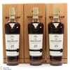 Macallan - 25 Year Old - Sherry Oak - 2020 (3 x 70cl) Thumbnail