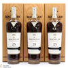 Macallan - 25 Year Old - Sherry Oak - 2021 (3 x 70cl) Thumbnail