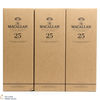 Macallan - 25 Year Old - Sherry Oak - 2021 (3 x 70cl) Thumbnail