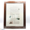 Macallan - The Remarkable History of The Macallan Glenlivet - Sara Midda Prints (Framed in Oak) Thumbnail