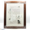 Macallan - The Remarkable History of The Macallan Glenlivet - Sara Midda Prints (Framed in Oak) Thumbnail