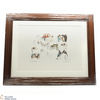 Macallan - The Remarkable History of The Macallan Glenlivet - Sara Midda Prints (Framed in Oak) Thumbnail