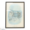 Johnnie Walker Whisky Sports - Golfing 1820 By Tom Browne - Framed Print Thumbnail