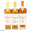 Macallan - Colour Collection - 12, 15 & 18 Year Old (3 x 70cl) Thumbnail