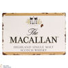 Macallan - Metal Wall Picture Thumbnail