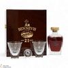 Ben Nevis - 21 Year Old 1990 - Ruby Port Cask Decanter & Glasses Thumbnail