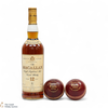 Macallan - 12 Year Old 1993 - A Centtury For The North Of Scotland Cricket Association & 2 x Cricket Balls Thumbnail